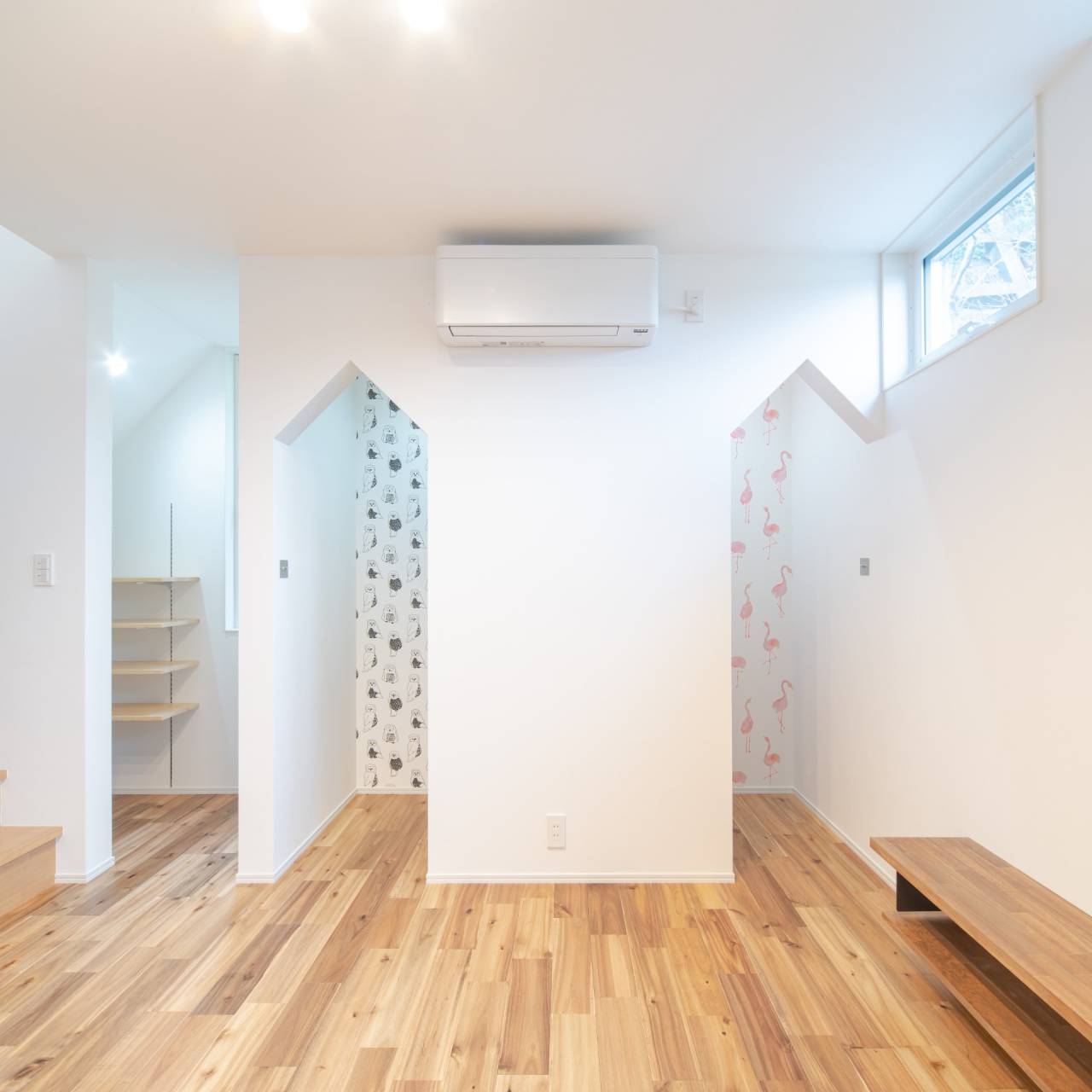 狭小地に建つこだわりの家