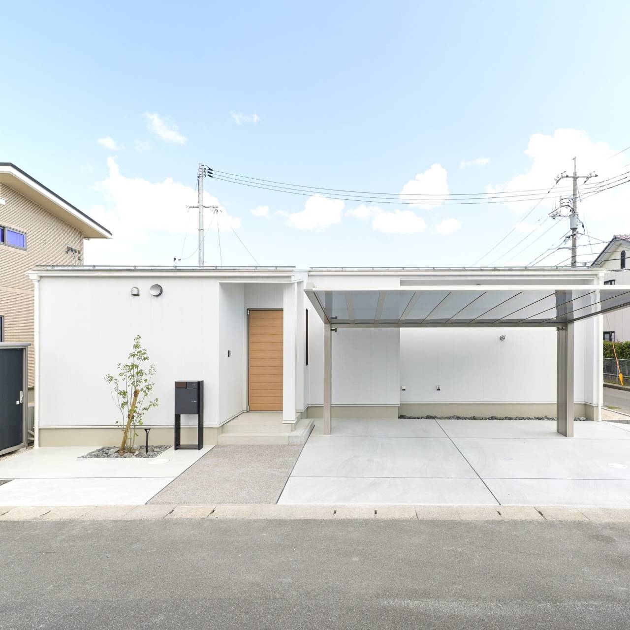 心地よい光が差し込む家